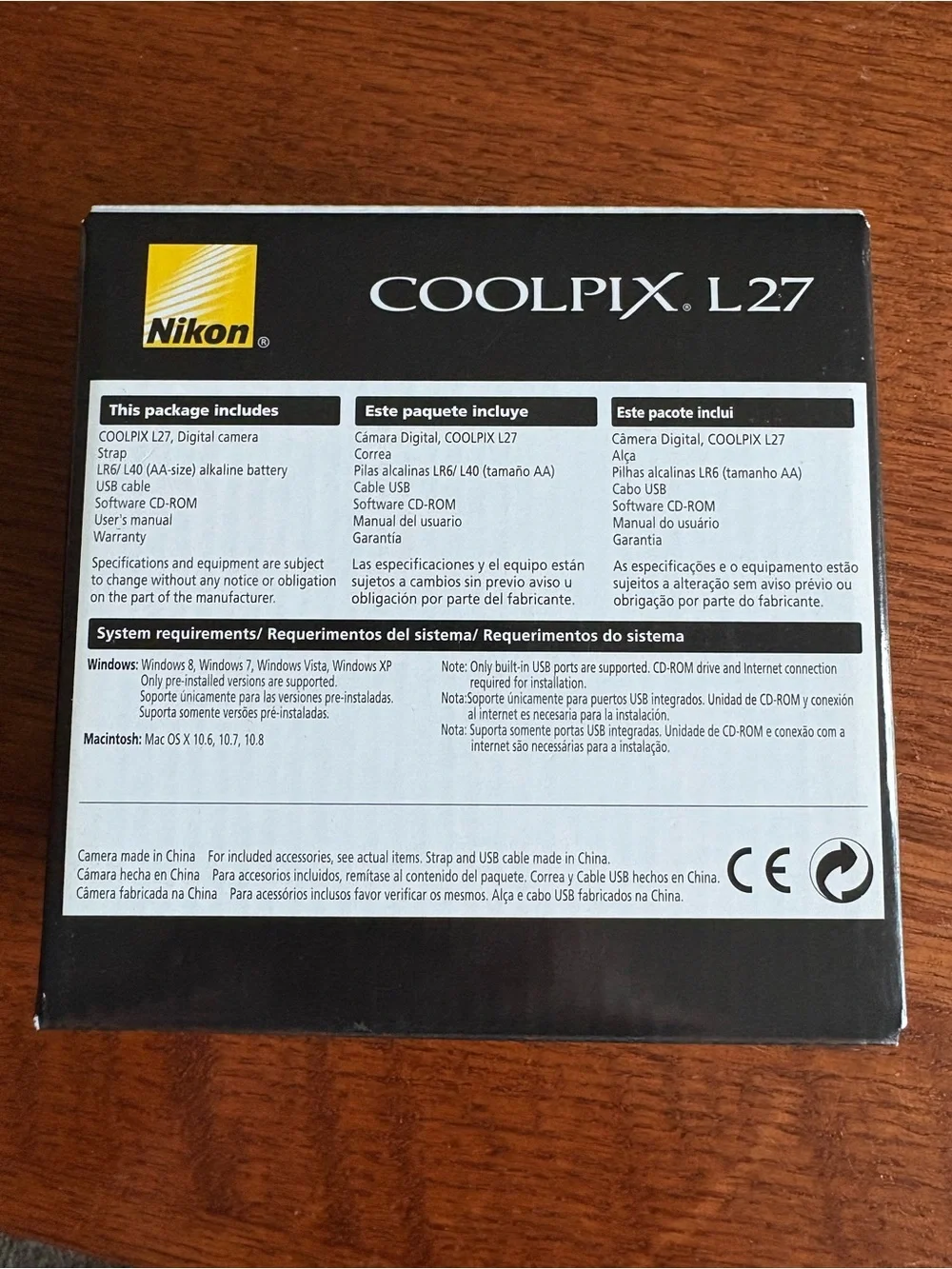Nikon coolpix compact